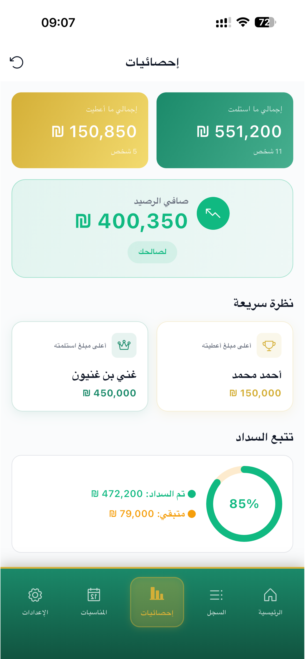 الإحصائيات